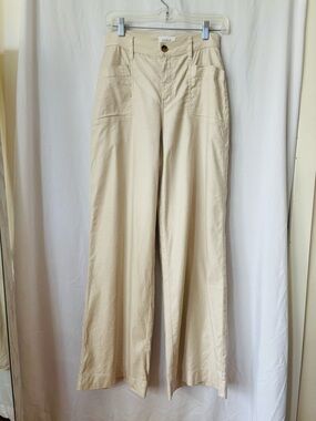 Evereve Linen Wide-Leg Pants